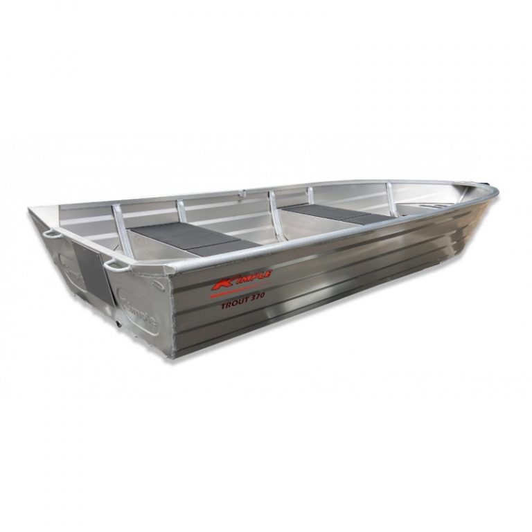 BATEAU DE PÊCHE ALUMINIUM KIMPLE TROUT 370 W