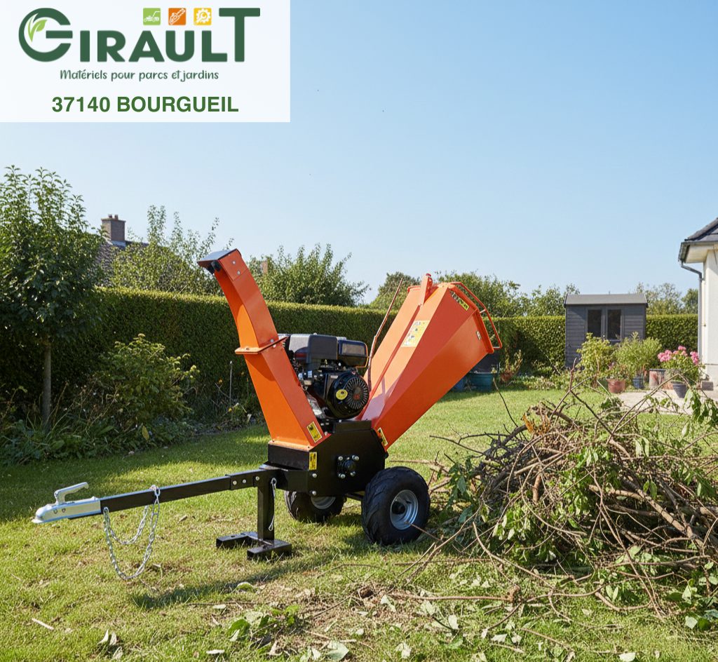 BROYEUR DE VÉGÉTAUX THERMIQUE 15CV - DÉMARRAGE ÉLECTRIQUE – Image 2